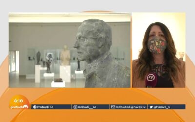 ТВ Нова С у посети галерији Легата Николе Јанковића у Крагујевцу