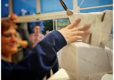 Izložba Andreje Baćo Vasiljevića taktilns percepicija skulpture od (3)