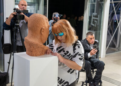 Izložba Zdravka Joksimovića legenda i kratki opis dela na Brajevom pismu (2)